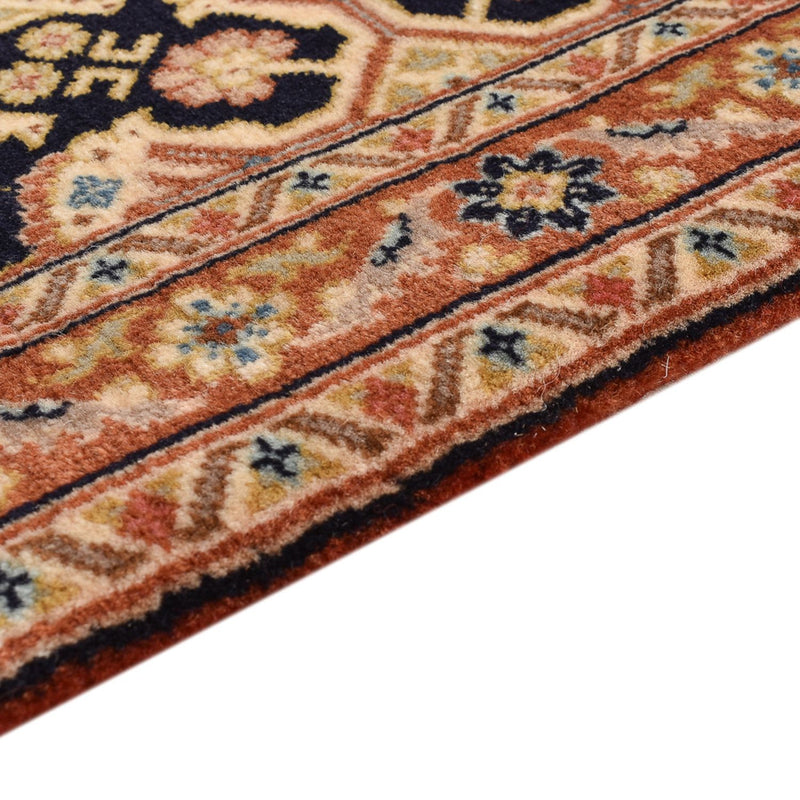 Alfombra de pasillo Alfombra Persa - Ghom - Royal - 197 x 51 cm - beige oscuro