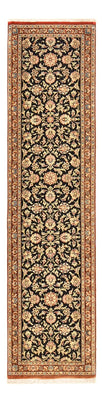 Alfombra de pasillo Alfombra Persa - Ghom - Royal - 200 x 50 cm - beige oscuro