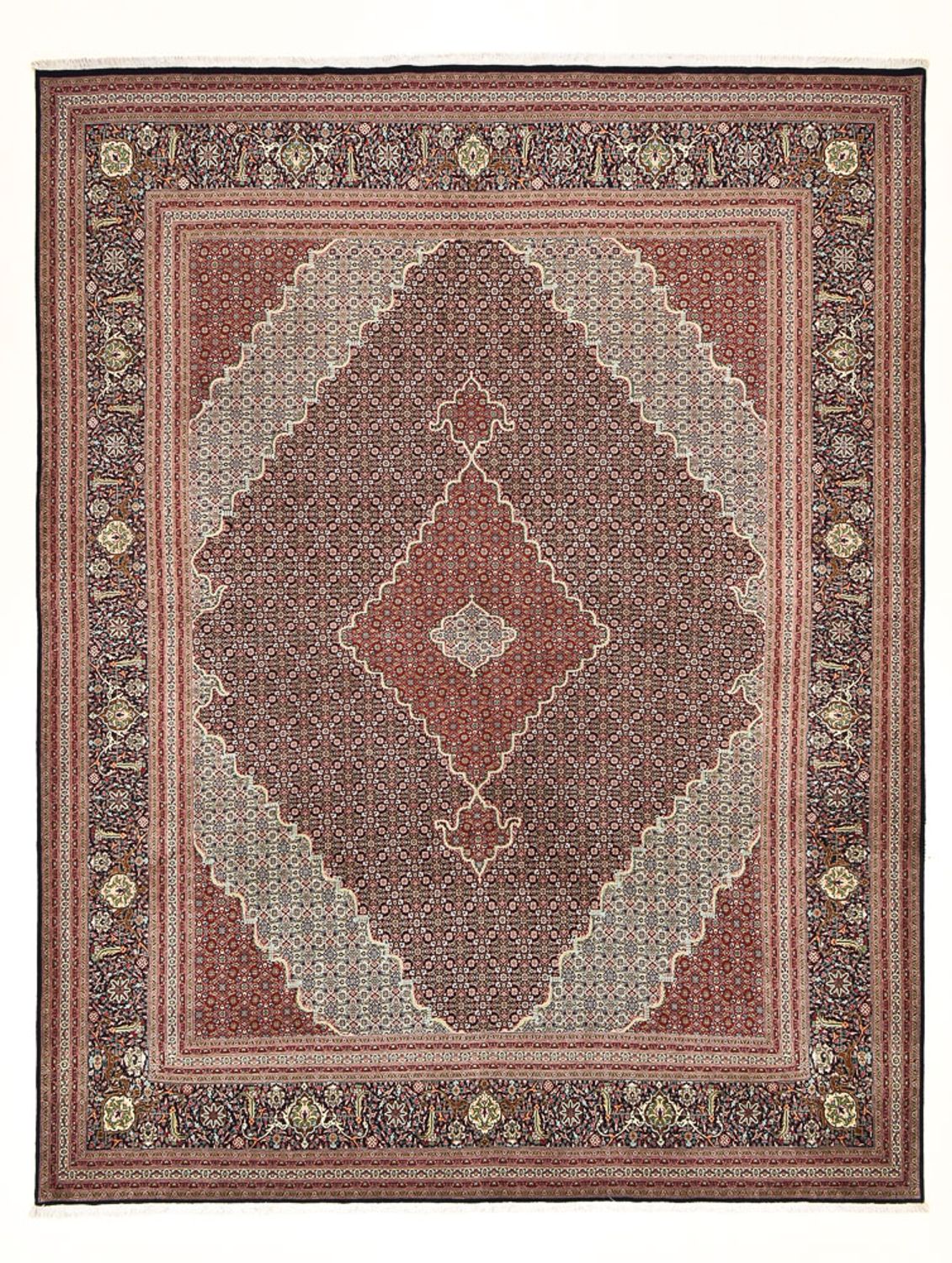 Alfombra Persa - Tabriz - Real - 396 x 303 cm - óxido