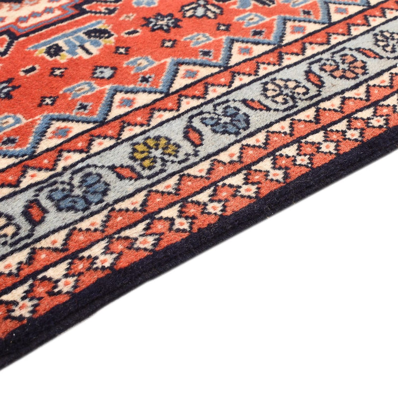 Alfombra persa - Nómada - 121 x 75 cm - rojo