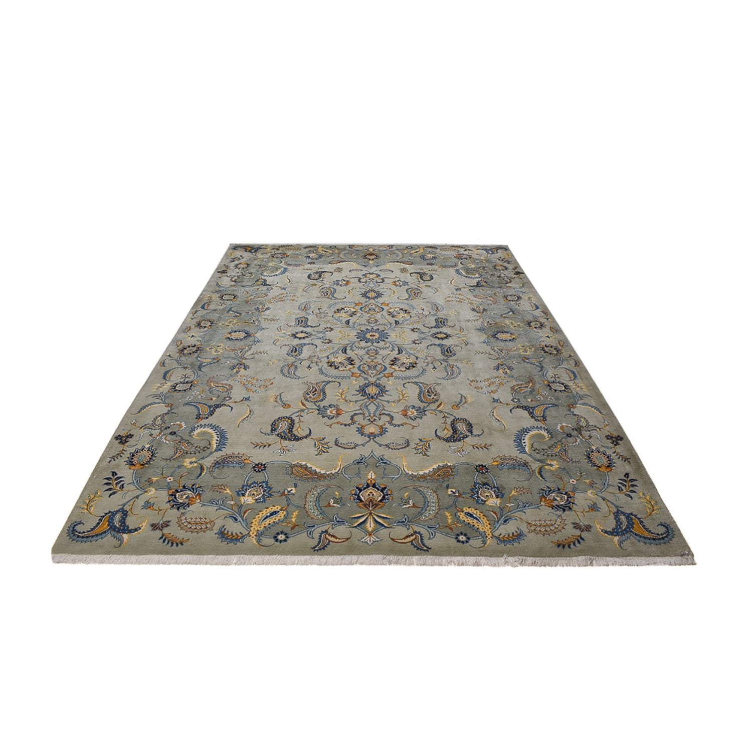 Alfombra persa - Keshan - 360 x 252 cm - arena