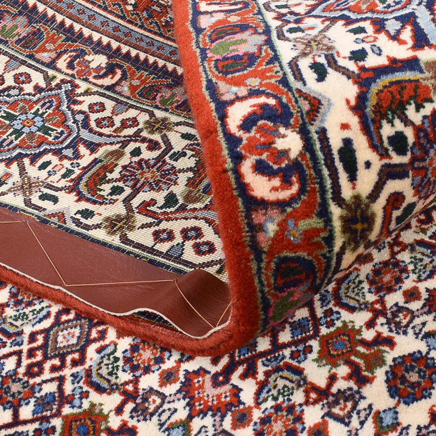 Alfombra persa - Bidjar - 240 x 135 cm - óxido