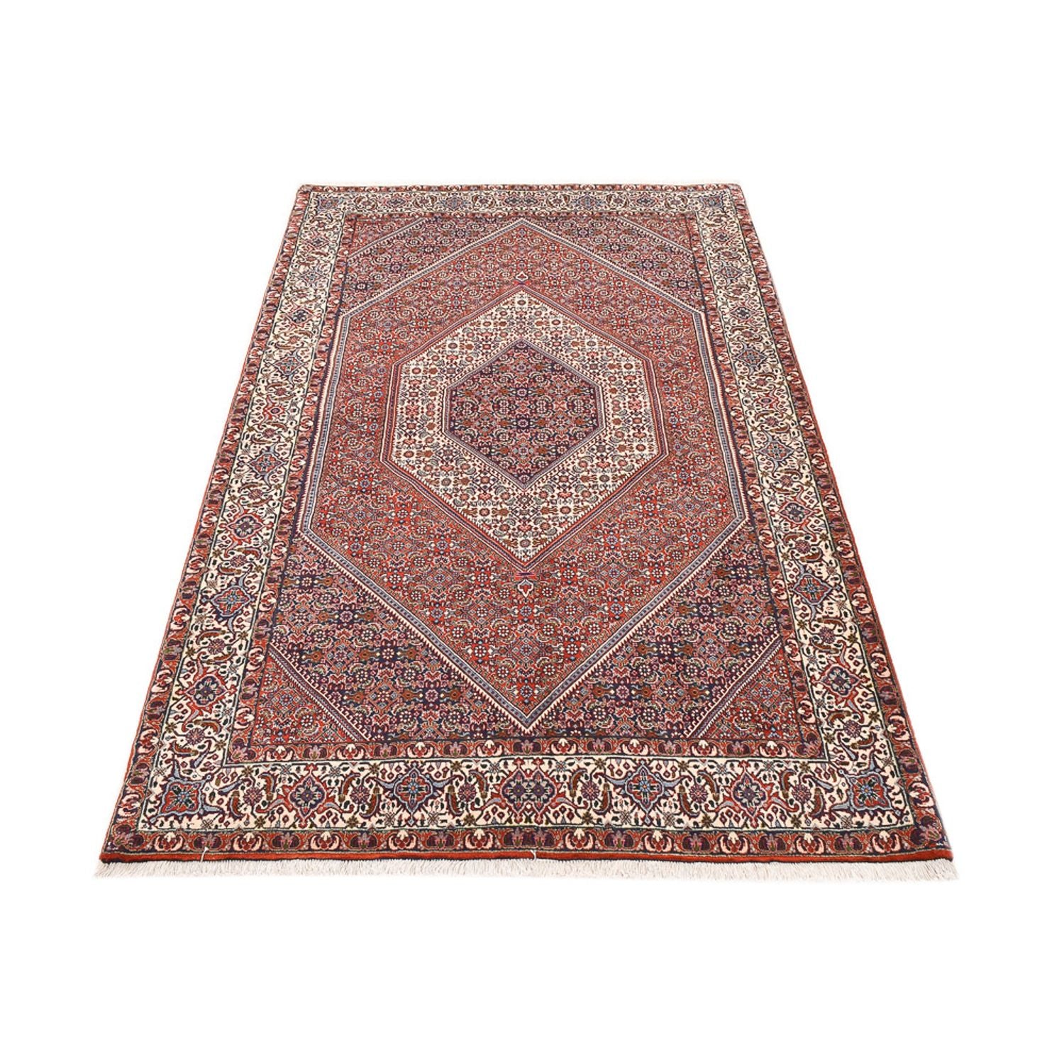 Alfombra persa - Bidjar - 240 x 135 cm - óxido