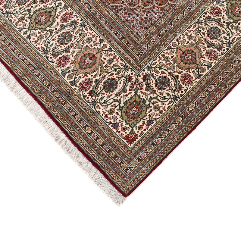 Alfombra Persa - Tabriz - Real - 351 x 250 cm - rojo burdeos
