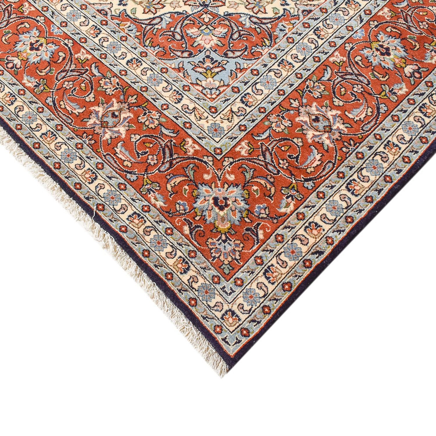 Alfombra persa - Clásica - 337 x 242 cm - azul oscuro