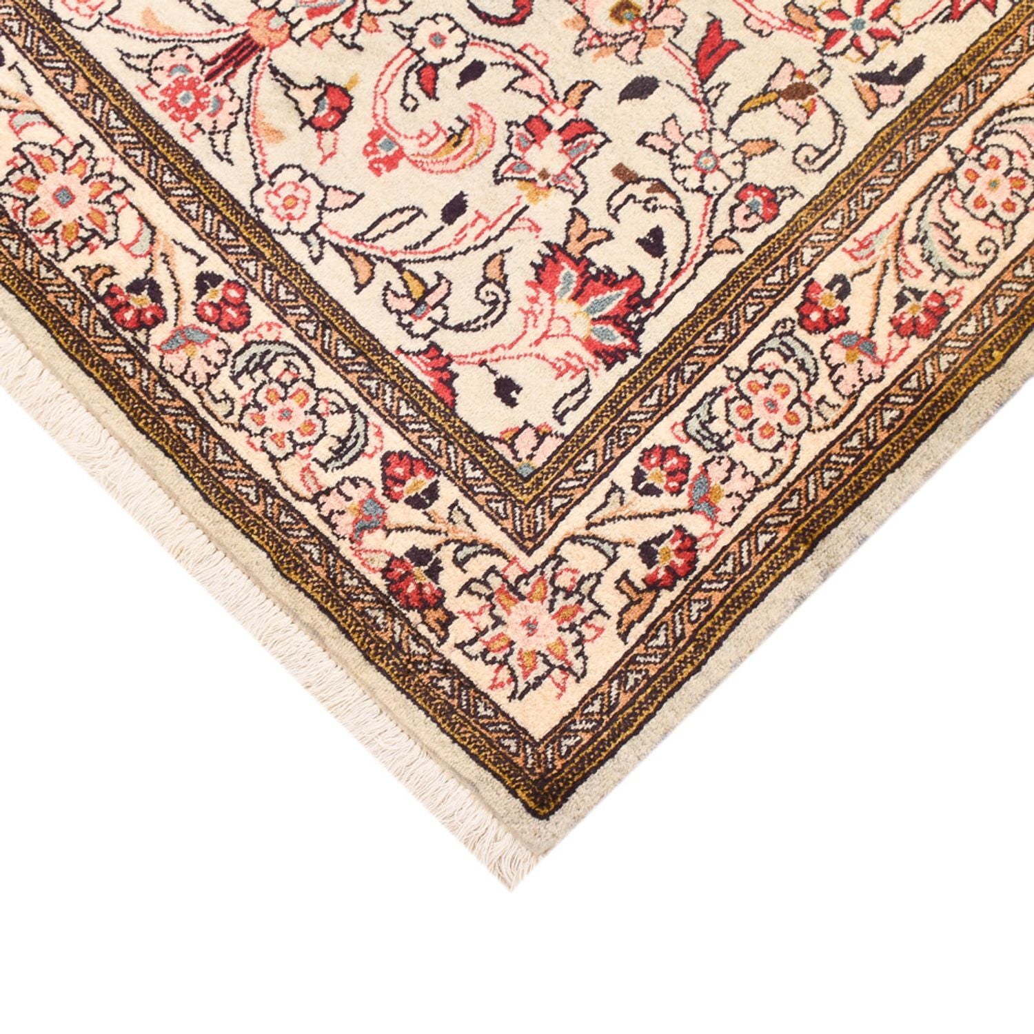 Alfombra persa - Ghom - 156 x 106 cm - crema