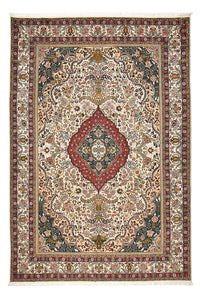Alfombra Persa - Tabriz - Real - 292 x 200 cm - multicolor