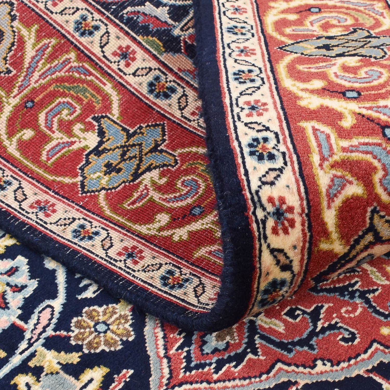 Alfombra persa - Ghom - 198 x 120 cm - multicolor