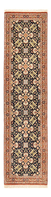 Alfombra de pasillo Alfombra Persa - Ghom - Royal - 200 x 51 cm - beige oscuro