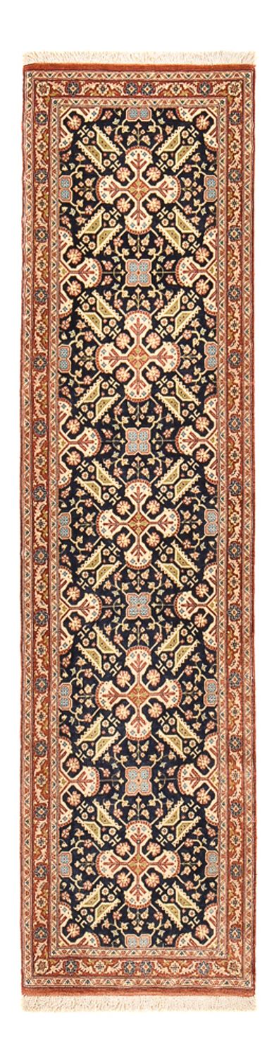 Alfombra de pasillo Alfombra Persa - Ghom - Royal - 200 x 51 cm - beige oscuro