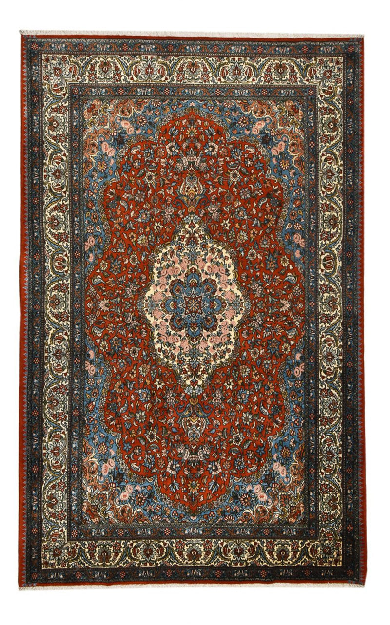 Alfombra persa - Nómada - 316 x 200 cm - rojo oscuro