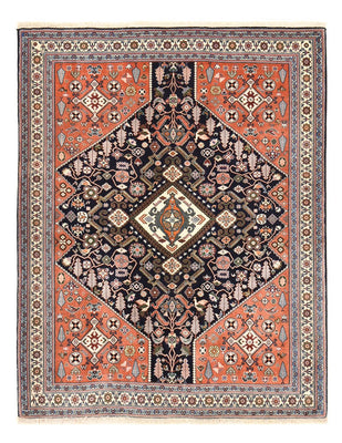 Alfombra Gabbeh - Persa Kashkuli - 203 x 159 cm - multicolor