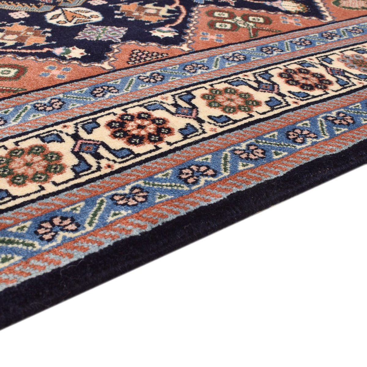Alfombra Gabbeh - Persa Kashkuli - 203 x 159 cm - multicolor