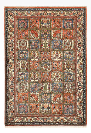 Alfombra persa - Nómada - 232 x 158 cm - multicolor