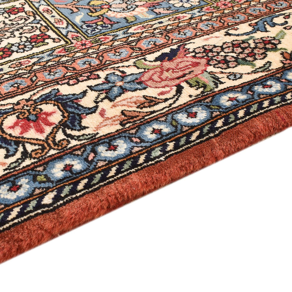 Alfombra persa - Nómada - 232 x 158 cm - multicolor