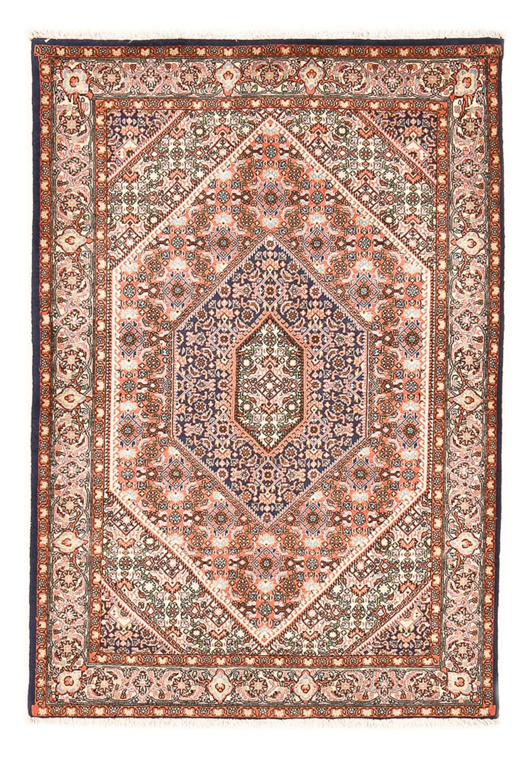 Alfombra persa - Bidjar - 162 x 110 cm - óxido