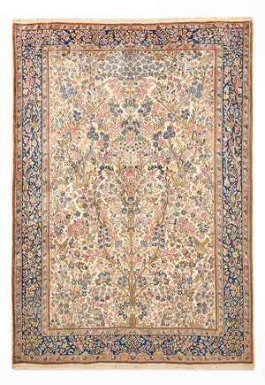 Alfombra persa - Real - 265 x 180 cm - rojo claro