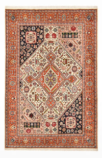 Alfombra Gabbeh - Persa Kashkuli - 218 x 142 cm - multicolor