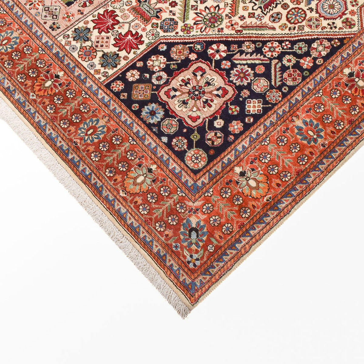 Alfombra Gabbeh - Persa Kashkuli - 218 x 142 cm - multicolor