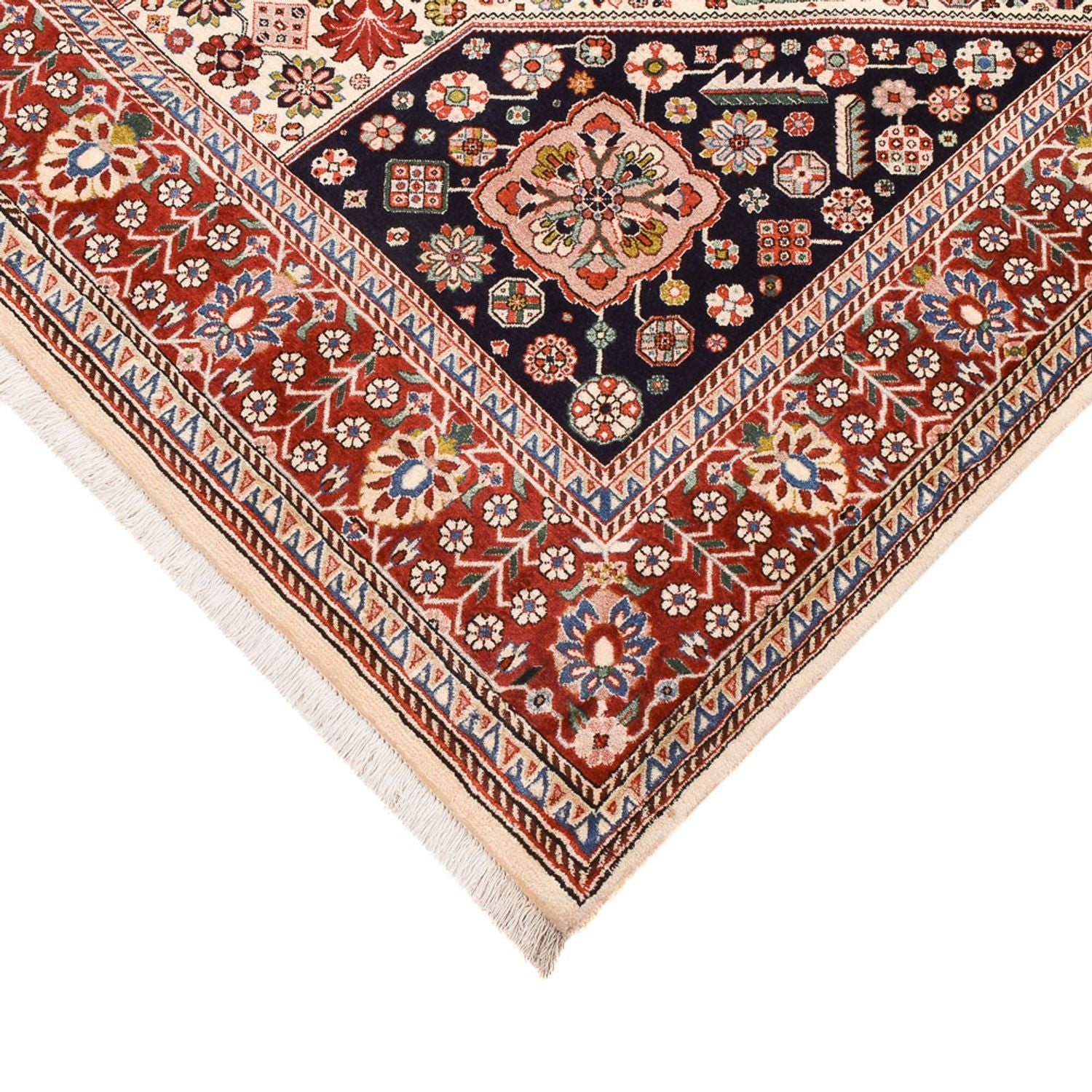 Alfombra Gabbeh - Persa Kashkuli - 215 x 146 cm - multicolor