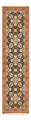 Alfombra de pasillo Alfombra Persa - Ghom - Royal - 209 x 50 cm - beige oscuro
