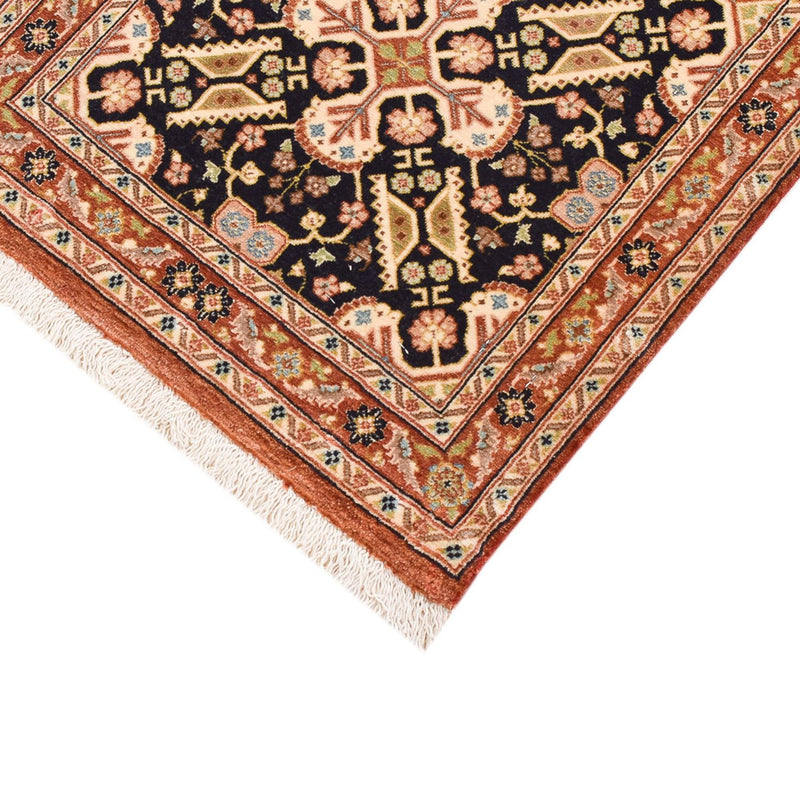 Alfombra de pasillo Alfombra Persa - Ghom - Royal - 209 x 50 cm - beige oscuro