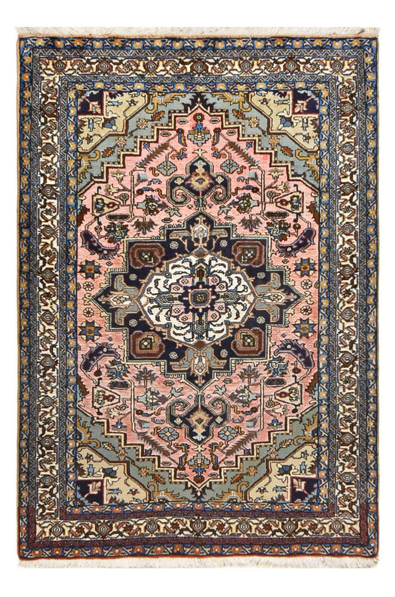 Alfombra persa - Nómada - 196 x 133 cm - rojo claro