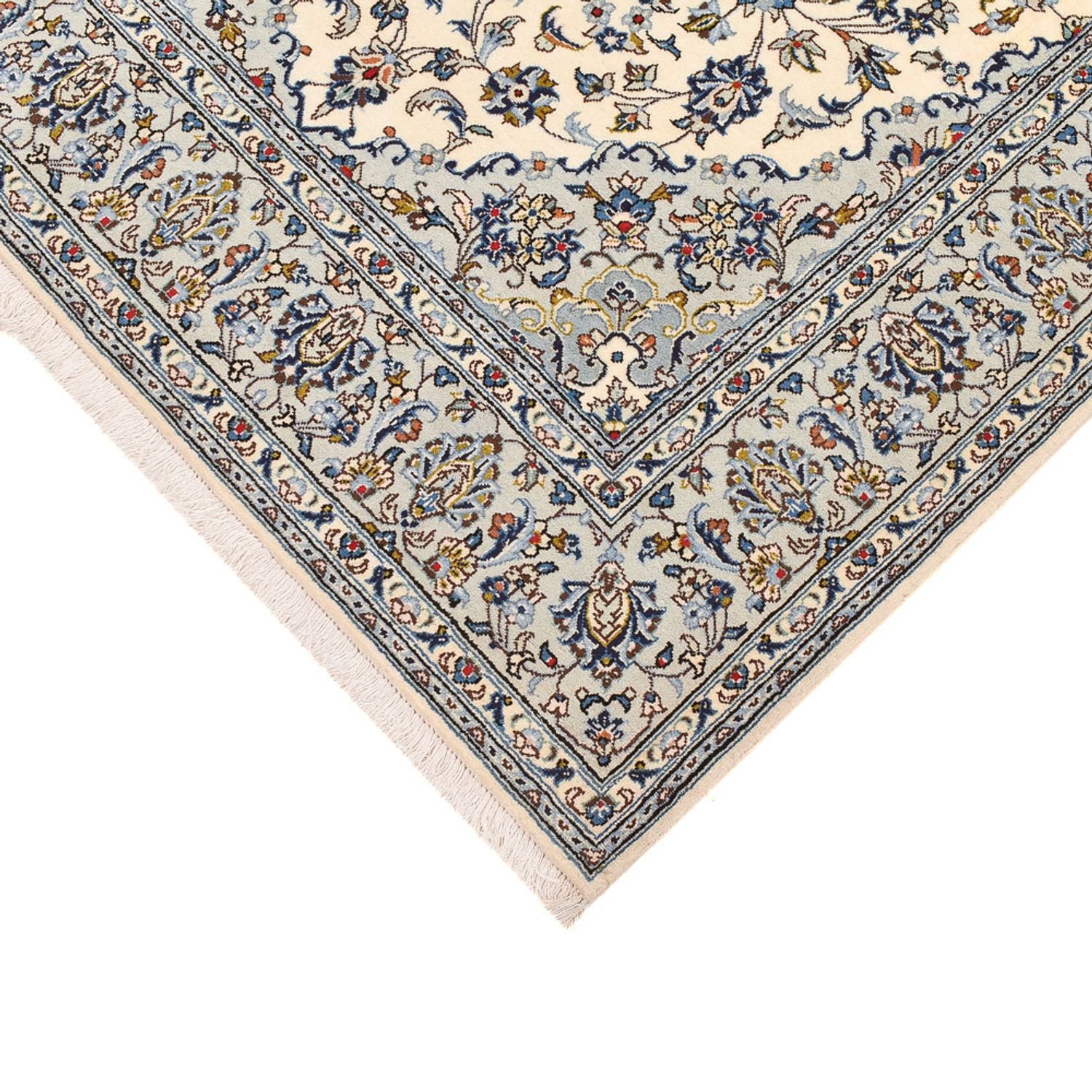 Alfombra persa - Keshan - 228 x 140 cm - arena