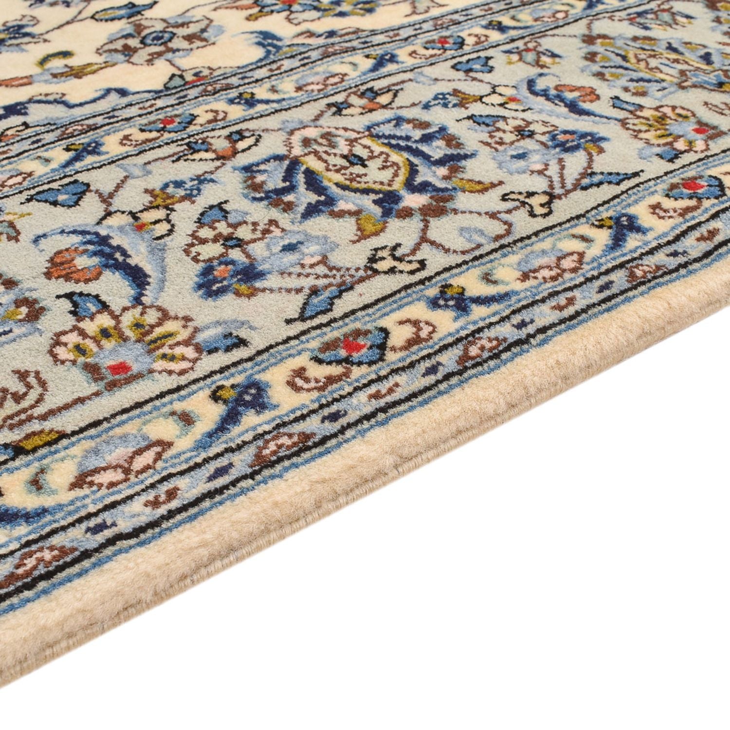 Alfombra persa - Keshan - 228 x 140 cm - arena
