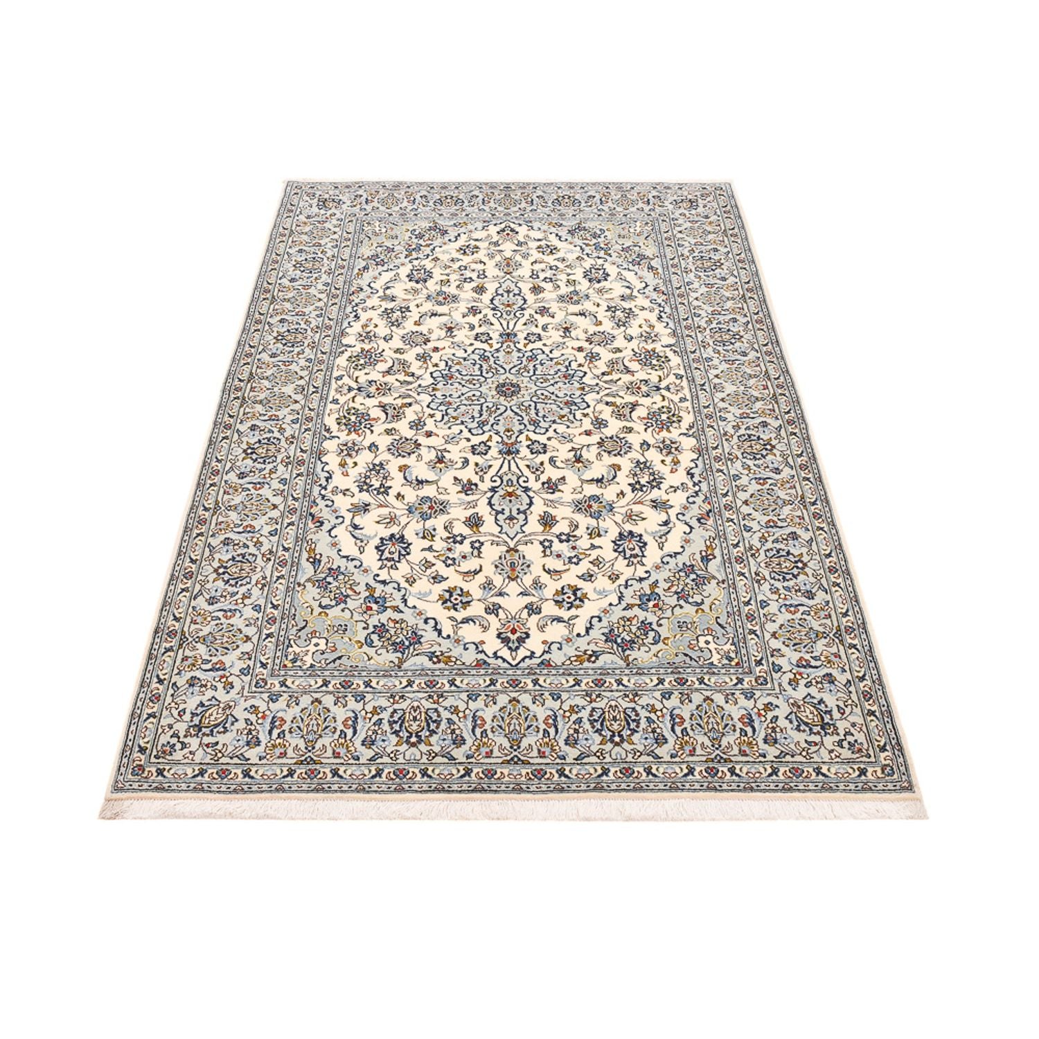 Alfombra persa - Keshan - 228 x 140 cm - arena