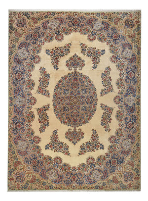 Alfombra persa - Real - 345 x 260 cm - arena