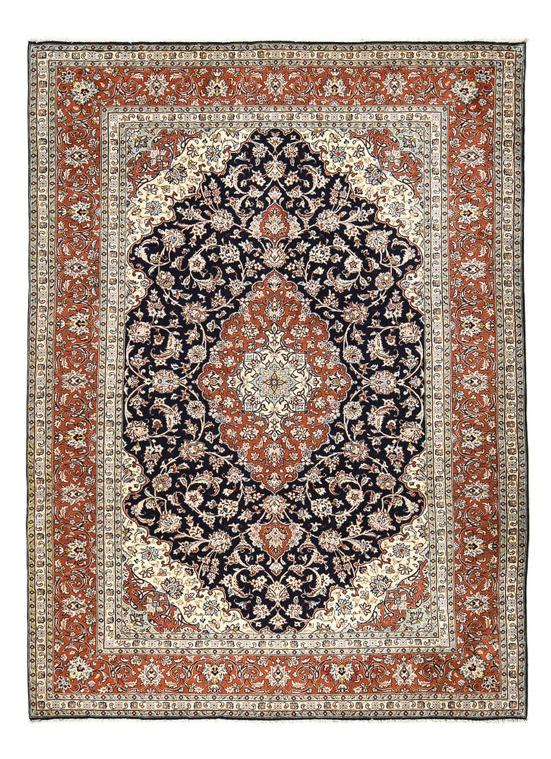 Alfombra persa - Clásica - 345 x 246 cm - azul oscuro