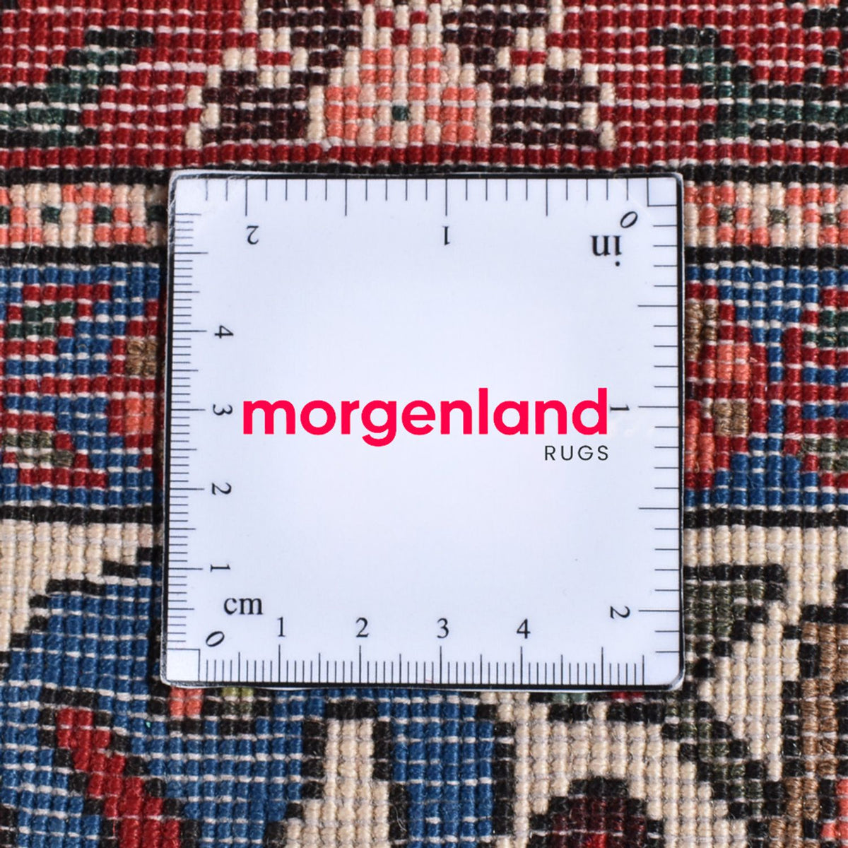 Alfombra persa - Bidjar - 316 x 204 cm - rojo oscuro