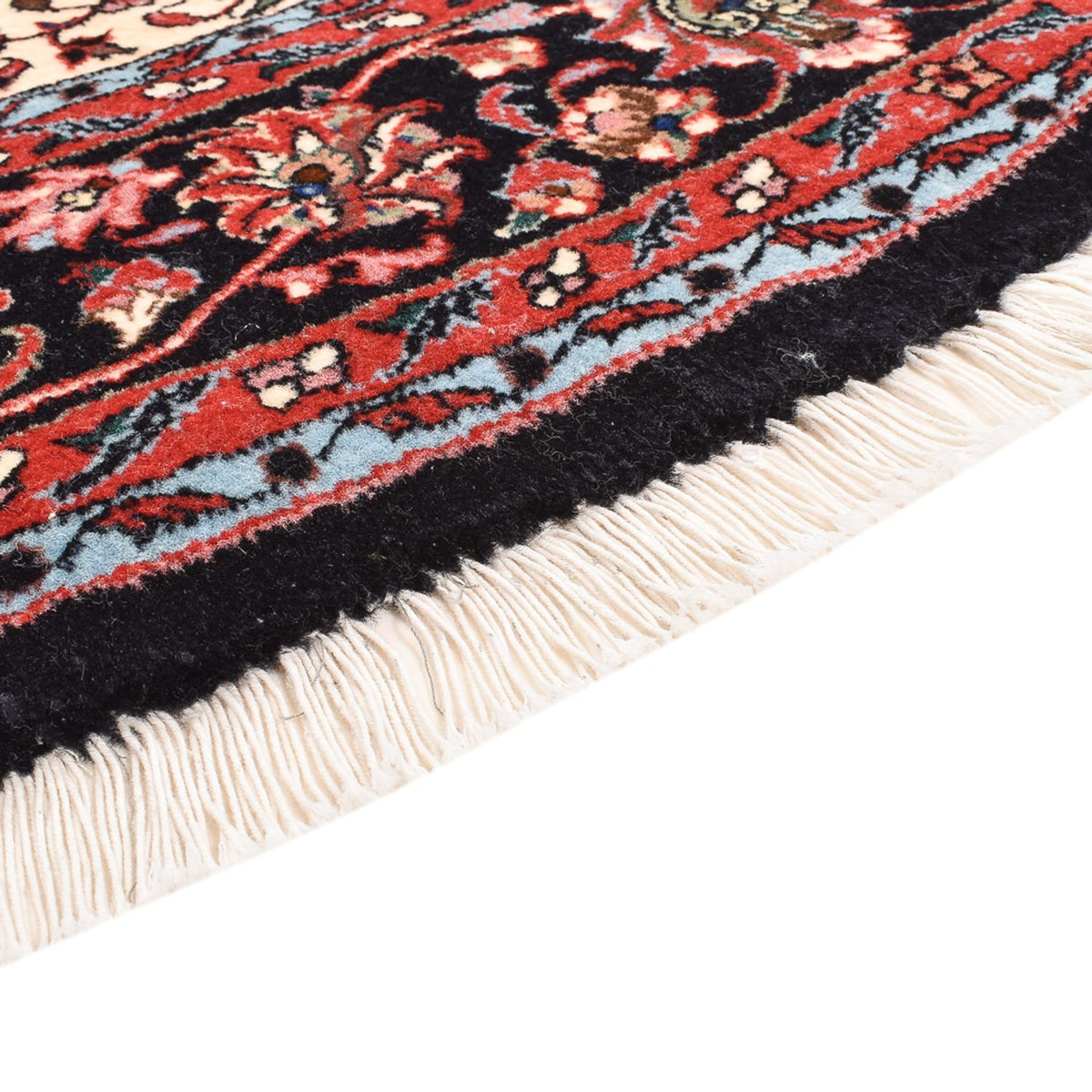 Alfombra persa - Bidjar redondo  - 150 x 150 cm - rojo