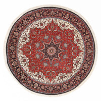 Alfombra persa - Bidjar redondo  - 150 x 150 cm - rojo