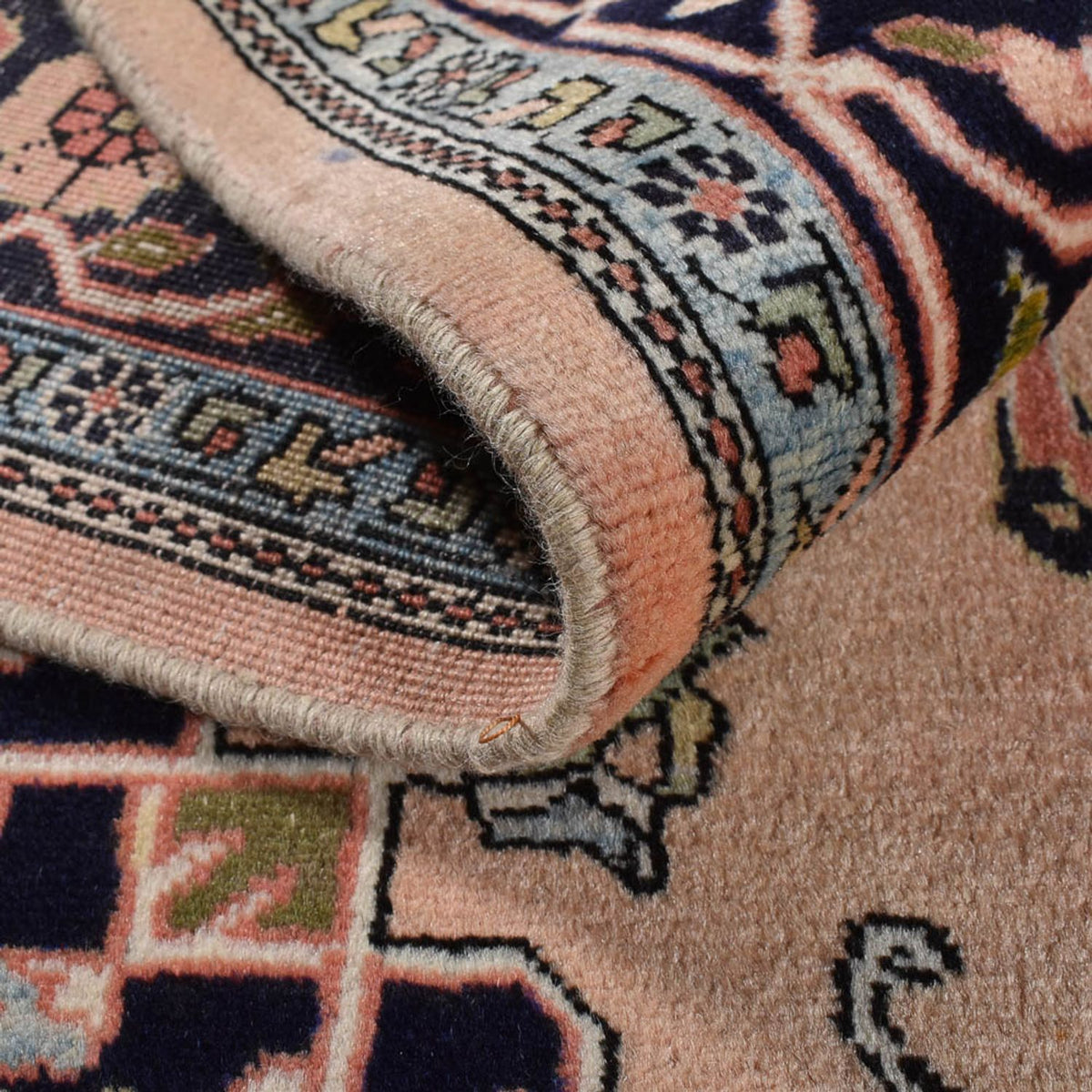 Alfombra persa - Nómada - 200 x 140 cm - rojo claro