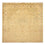 Alfombra Persa - Tabriz - Real cuadrado  - 250 x 244 cm - caramelo
