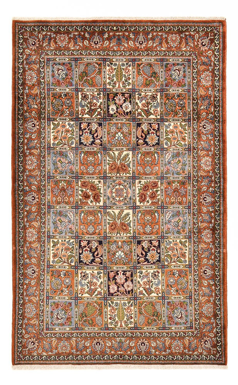 Alfombra persa - Nómada - 250 x 157 cm - multicolor