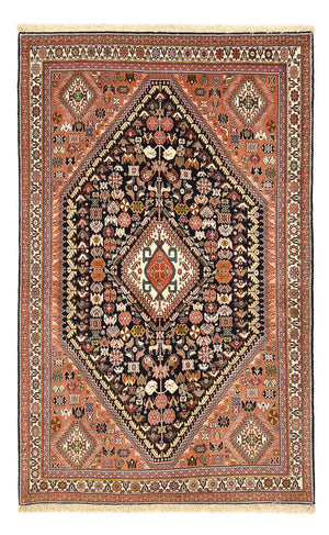 Alfombra Gabbeh - Persa Kashkuli - 207 x 130 cm - azul oscuro