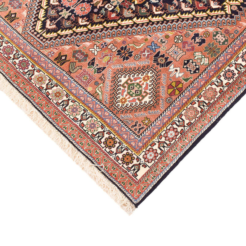 Alfombra Gabbeh - Persa Kashkuli - 207 x 130 cm - azul oscuro