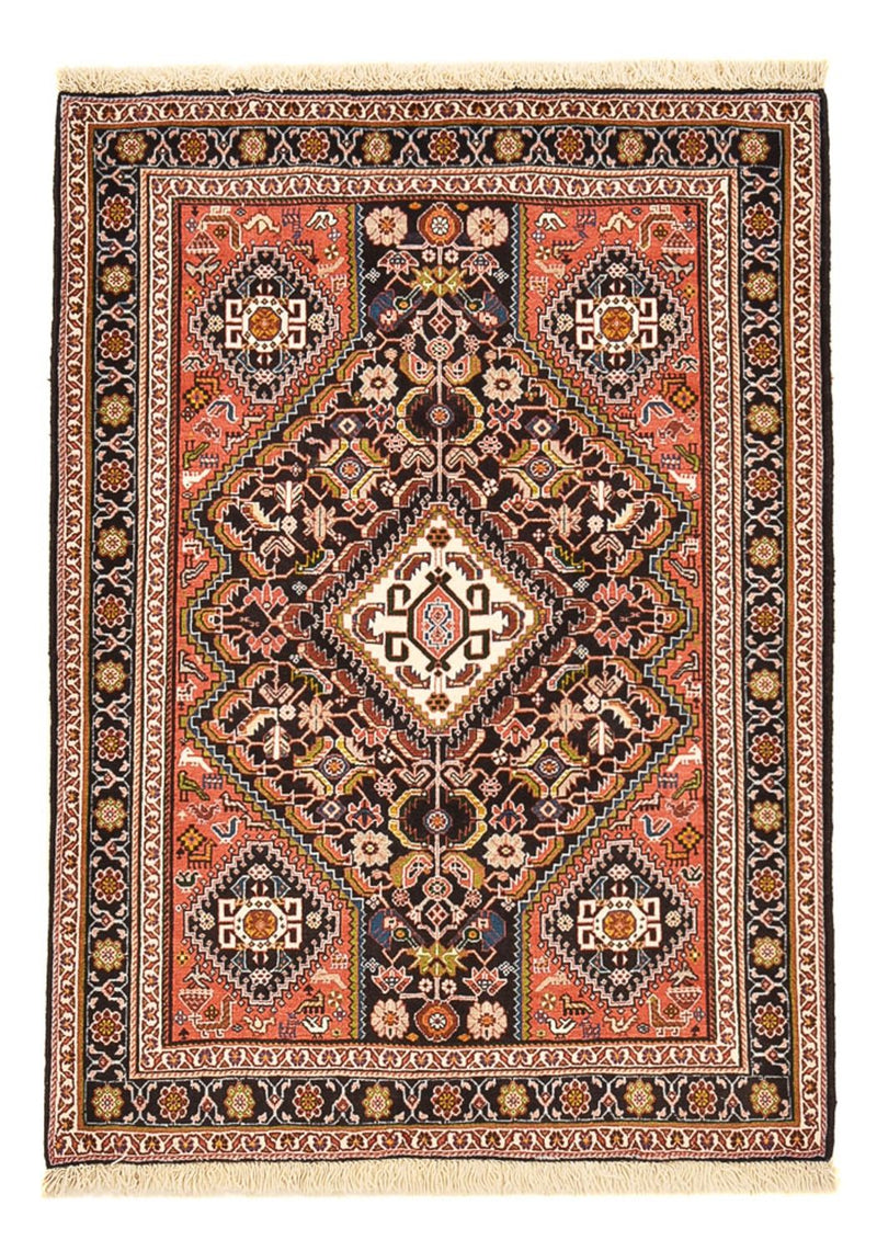 Alfombra Gabbeh - Persa Kashkuli - 158 x 110 cm - rojo claro