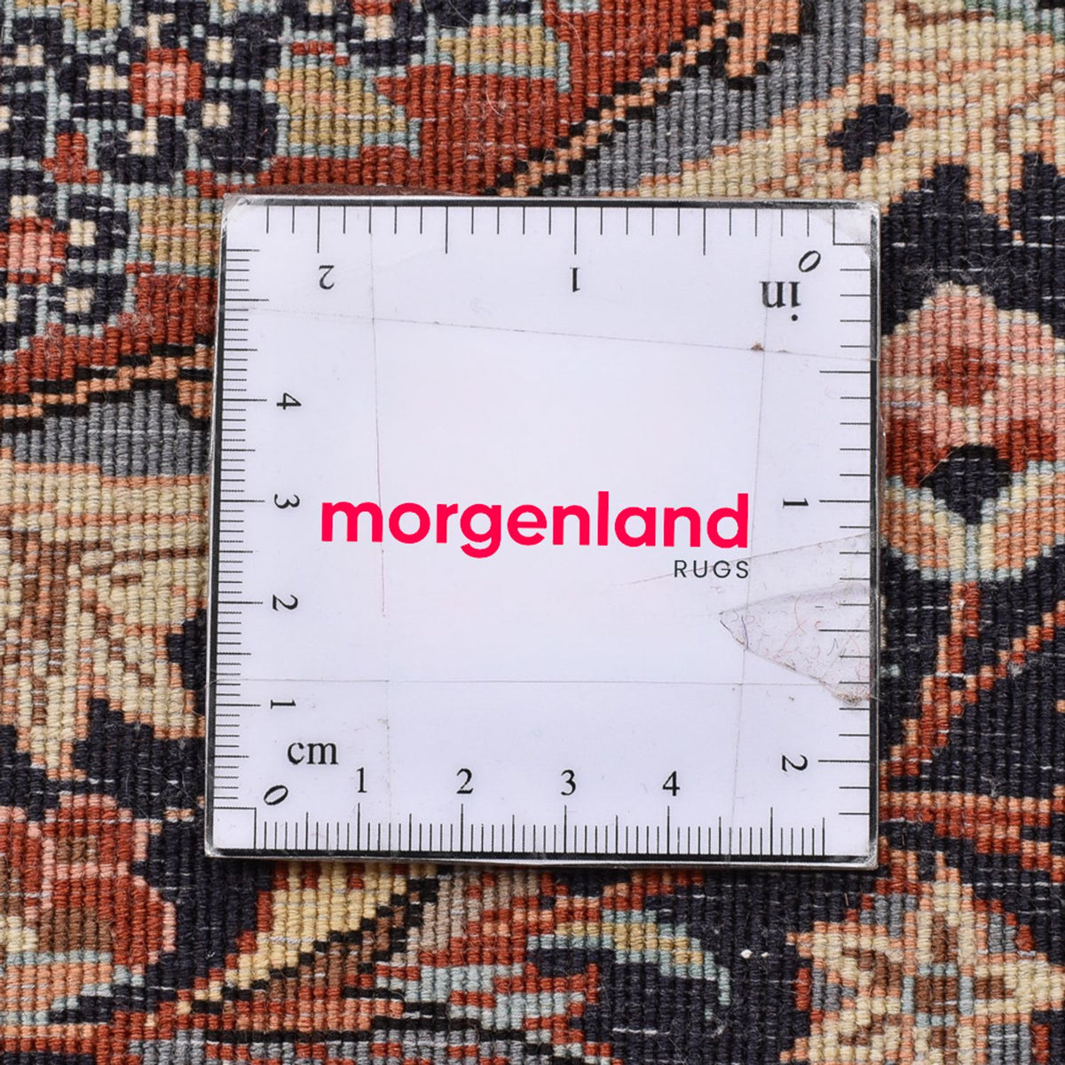 Alfombra persa - Ghom - 77 x 60 cm - multicolor