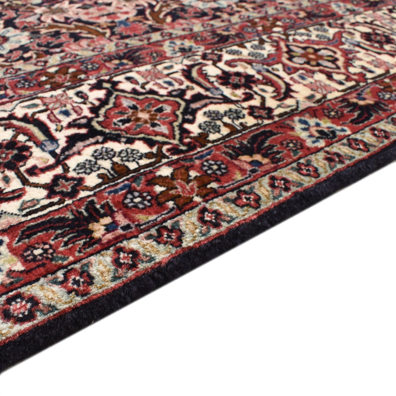 Alfombra persa - Bidjar - 247 x 204 cm - rojo oscuro