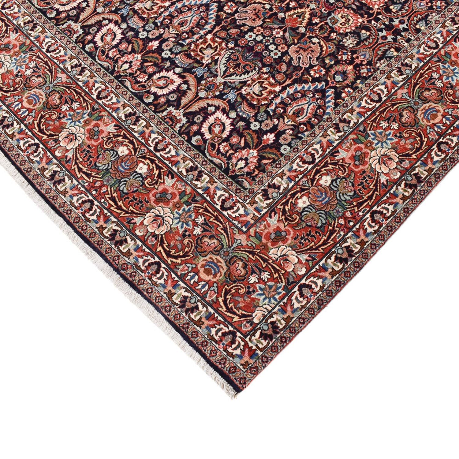 Alfombra persa - Bidjar cuadrado  - 252 x 252 cm - óxido