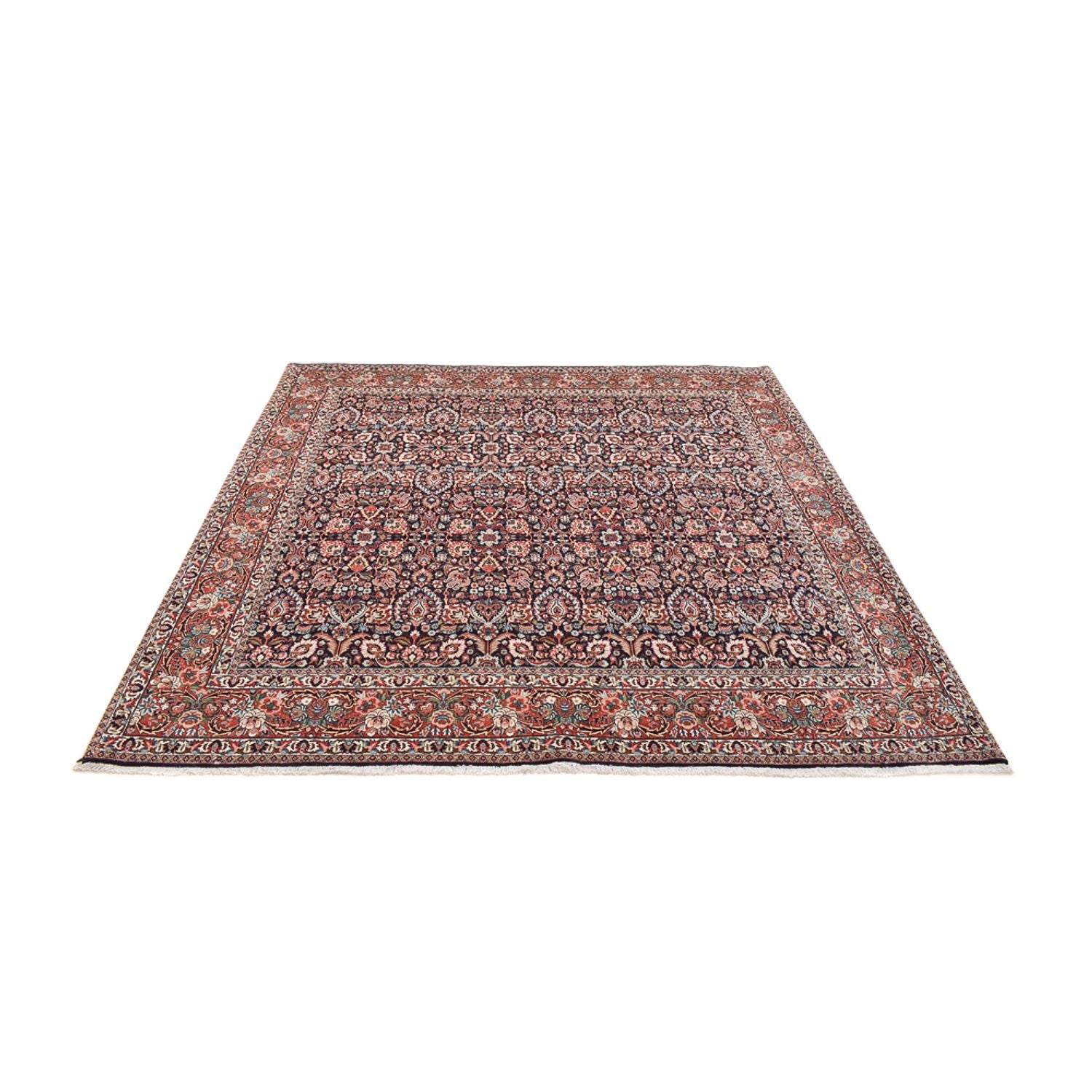 Alfombra persa - Bidjar cuadrado  - 252 x 252 cm - óxido