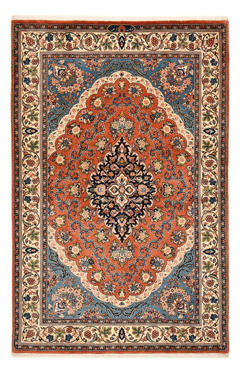 Alfombra persa - Clásica - Real - 210 x 136 cm - multicolor