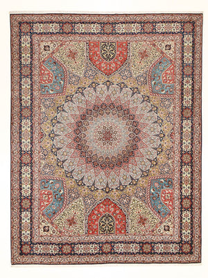 Alfombra Persa - Tabriz - Real - 397 x 300 cm - multicolor
