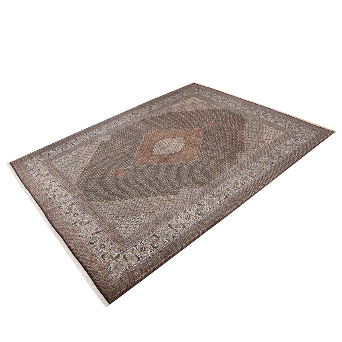 Alfombra Persa - Tabriz - Real - 393 x 305 cm - arena