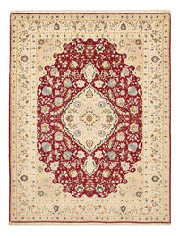 Alfombra Persa - Tabriz - Real - 210 x 153 cm - rojo