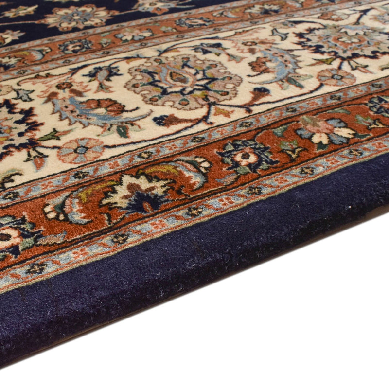 Alfombra persa - Clásica - Real - 396 x 300 cm - azul oscuro